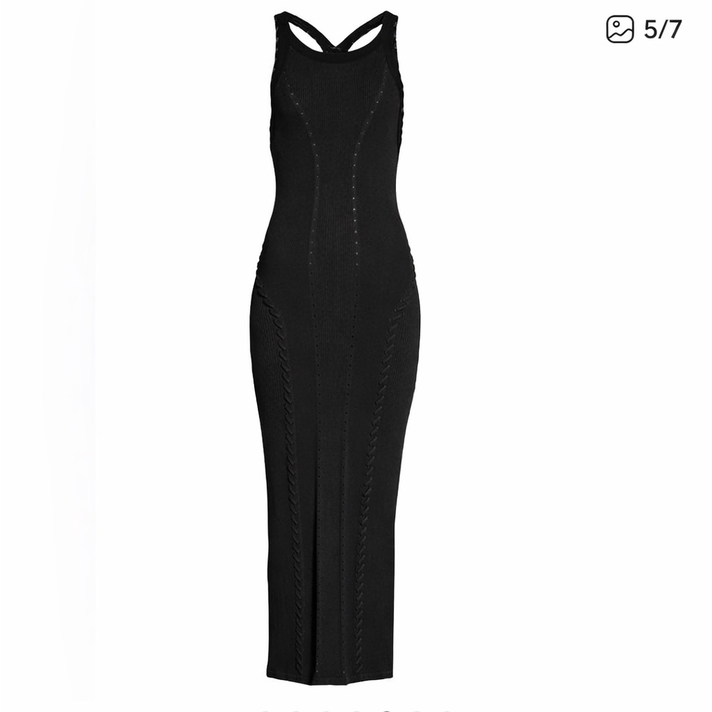 Rag & Bone Ribbed/Pointelle Maxi Dress